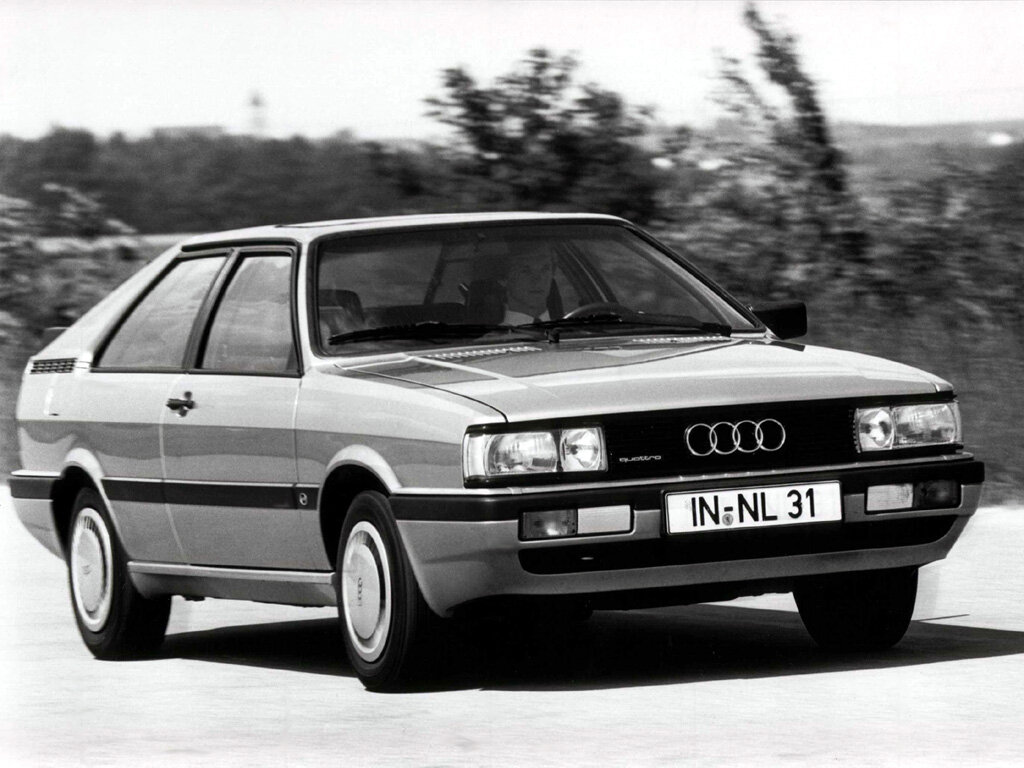 Audi Coupe (81, 85) 1 поколение, рестайлинг, хэтчбек 3 дв. (08.1984 - 10.1987)